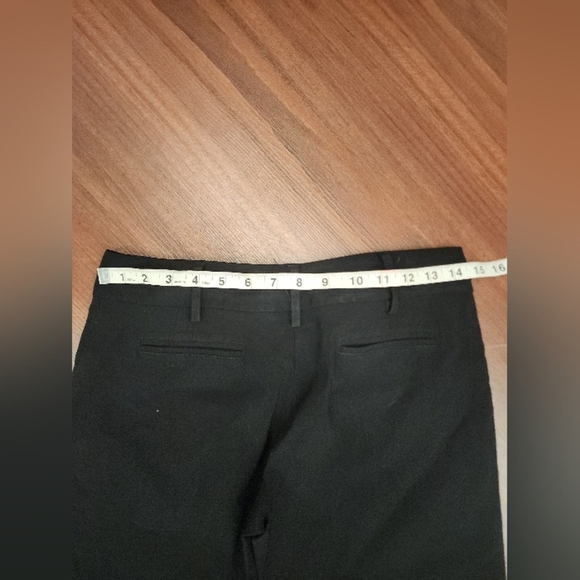 🌼BCX Womens Size 7 Career Cropped Capri Pants Black EUC - Picture 5 of 9
